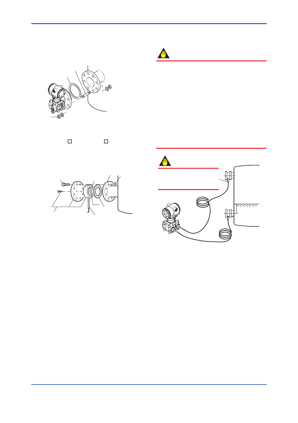3 diaphragm seals installation consideration, Diaphragm seals installation consideration, Important | Yokogawa EJA115 User Manual | Page 18 / 40