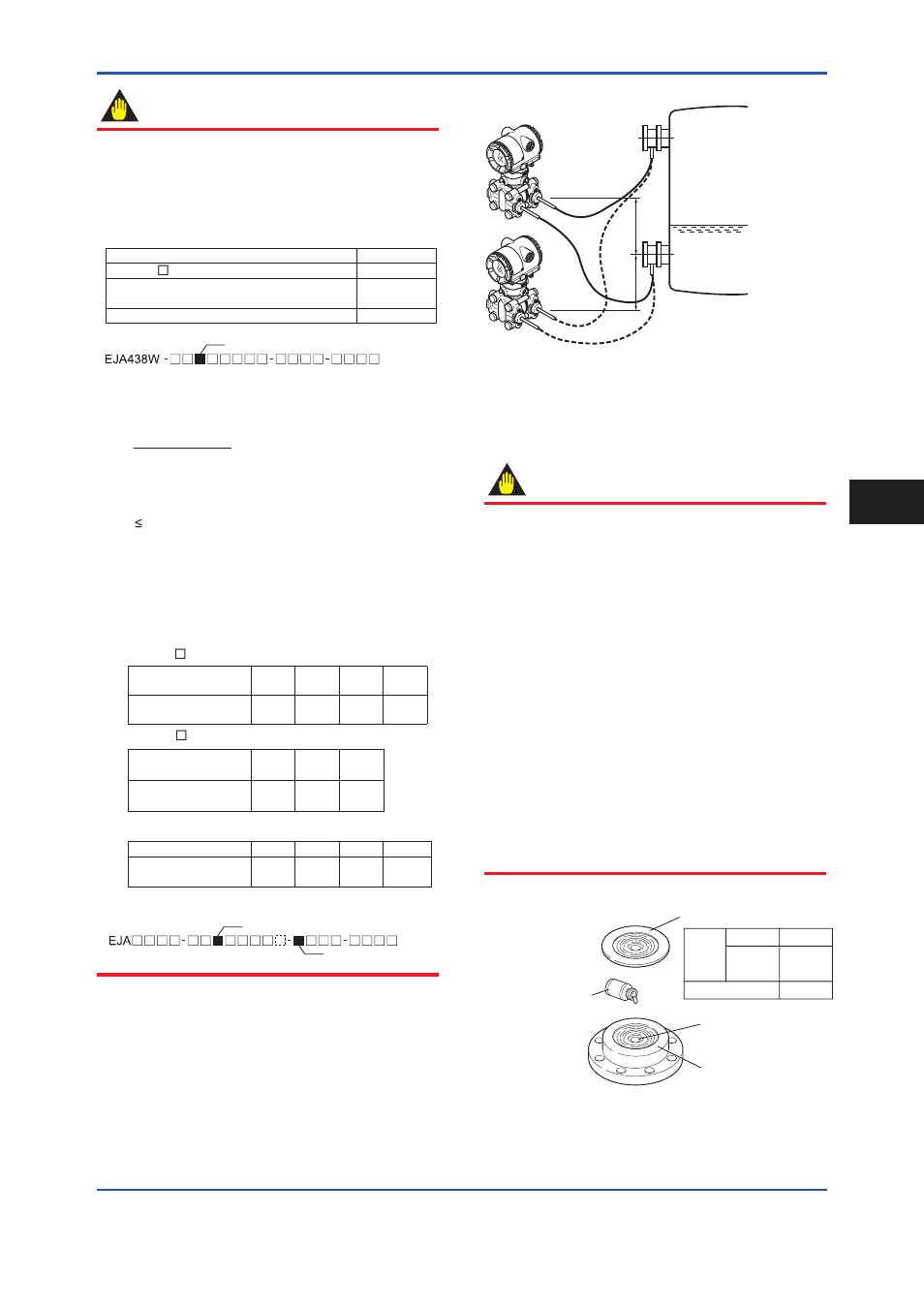 4 affixing the teflon film, 4 affi xing the tefl on film, Important | 4 affi xing the tefl on film important | Yokogawa EJA115 User Manual | Page 19 / 40