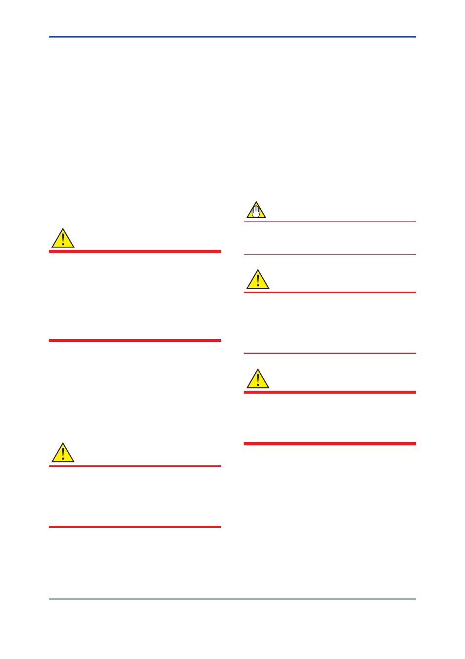 3 pressure connection, 4 installation of explosion protected type, 3 pressure | Connection, Installation of explosion protected type, 3 pressure connection warning, Caution, Warning | Yokogawa EJA115 User Manual | Page 8 / 40