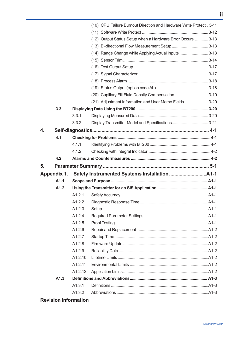 Yokogawa EJX115A User Manual | Page 3 / 41