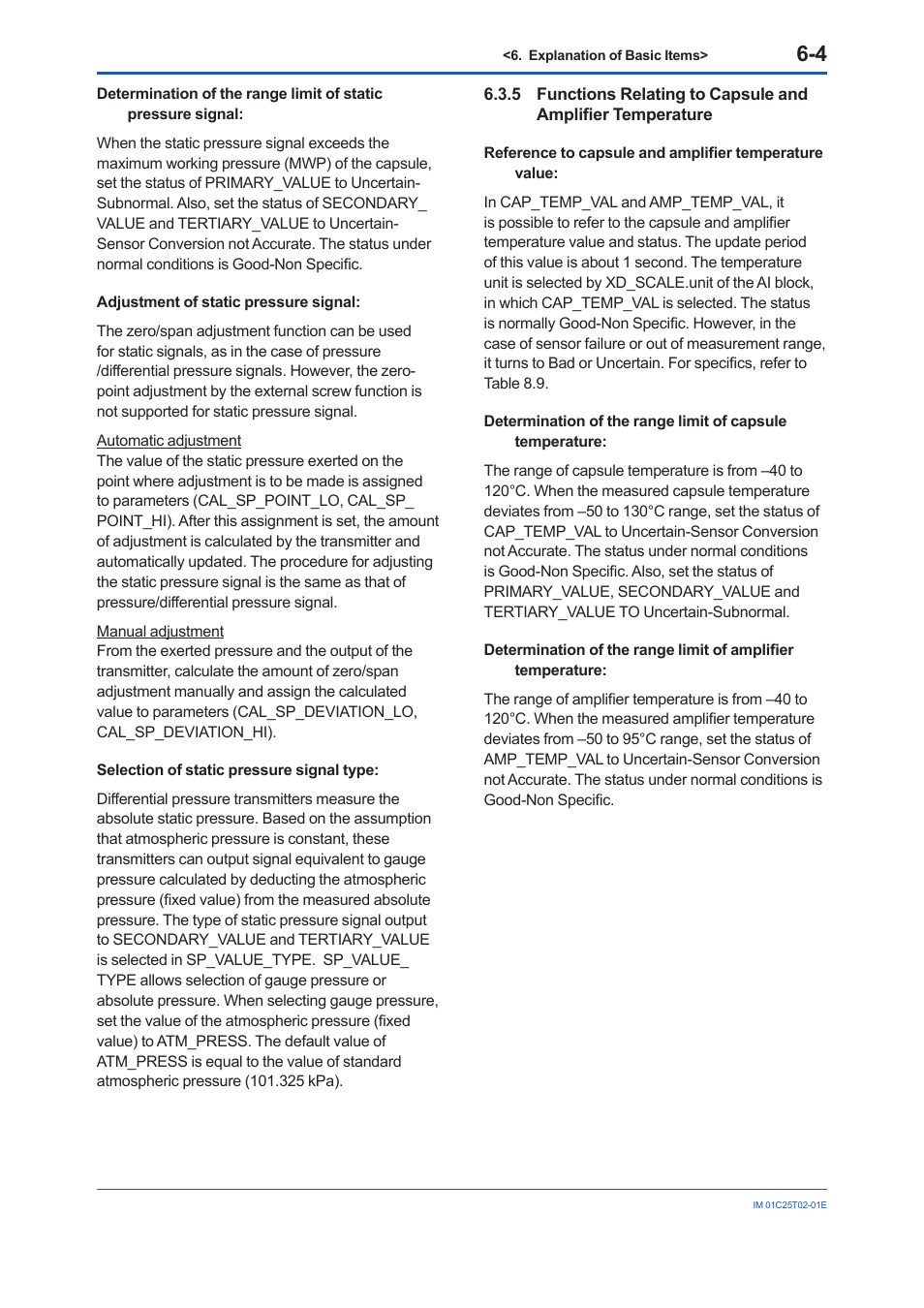 Yokogawa EJX930A User Manual | Page 45 / 170