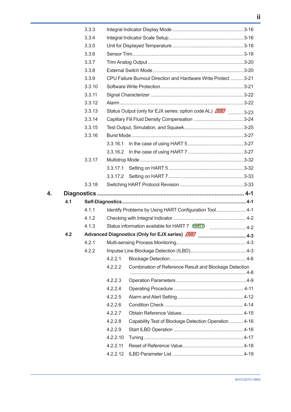 Yokogawa EJX115A User Manual | Page 3 / 96