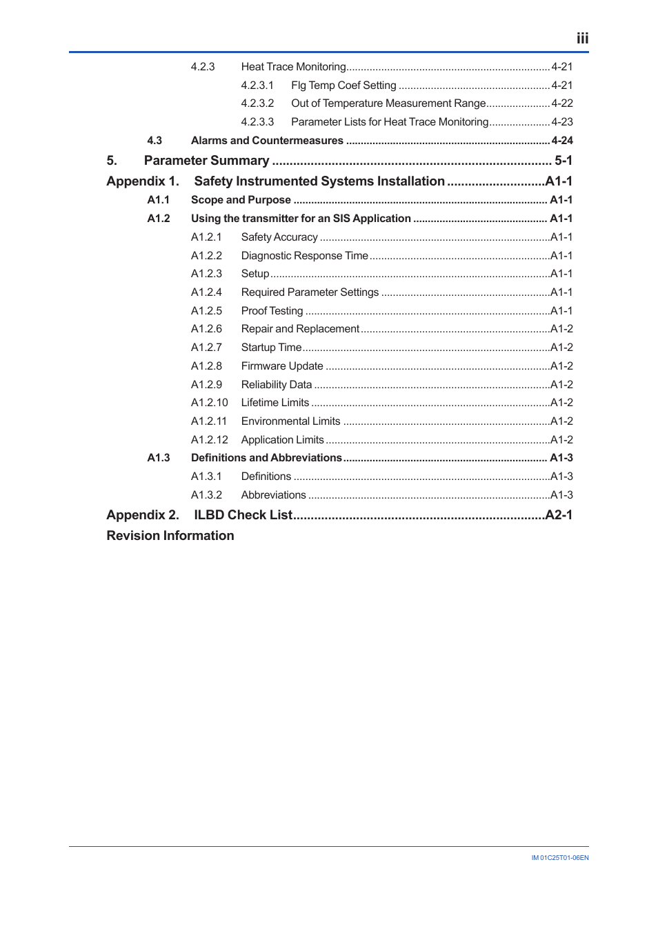 Yokogawa EJX115A User Manual | Page 4 / 96