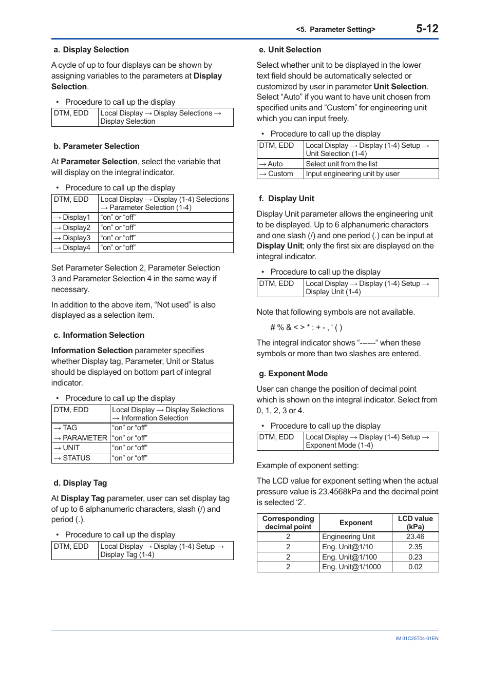 Yokogawa EJX115A User Manual | Page 32 / 89