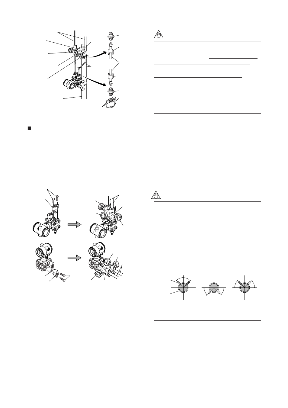 2 routing the impulse piping, Routing the impulse piping -2 | Yokogawa EJA110A User Manual | Page 27 / 83