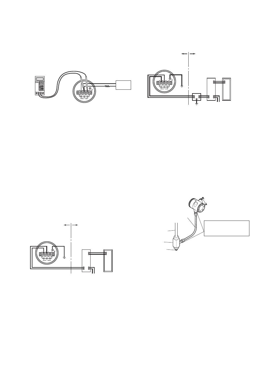 4 check meter connection, 4 wiring, 1 loop configuration | 1) general-use type and flameproof type, 2) intrinsically safe type, 2 wiring installation, 1) general-use type and intrinsically safe type, Check meter connection -2, Wiring -2, Loop configuration -2 | Yokogawa EJA110A User Manual | Page 31 / 83