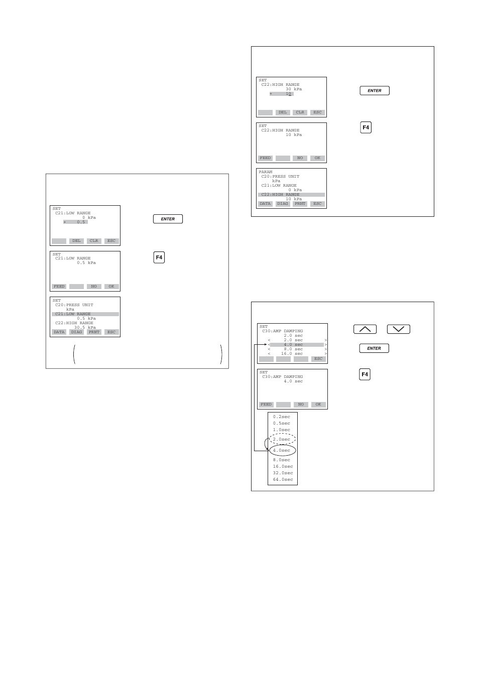 3) damping time constant setup, Damping time constant setup -8 | Yokogawa EJA110A User Manual | Page 45 / 83