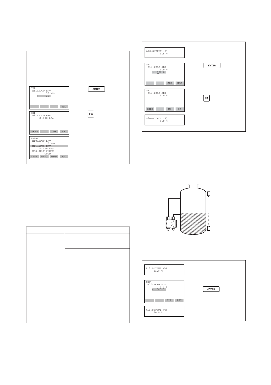 16) test output setup, 15) range change while applying actual inputs -13 | Yokogawa EJA110A User Manual | Page 51 / 83