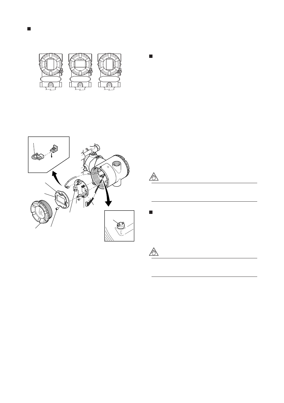 2 replacing the cpu board assembly, Replacing the cpu board assembly -4 | Yokogawa EJA110A User Manual | Page 60 / 83