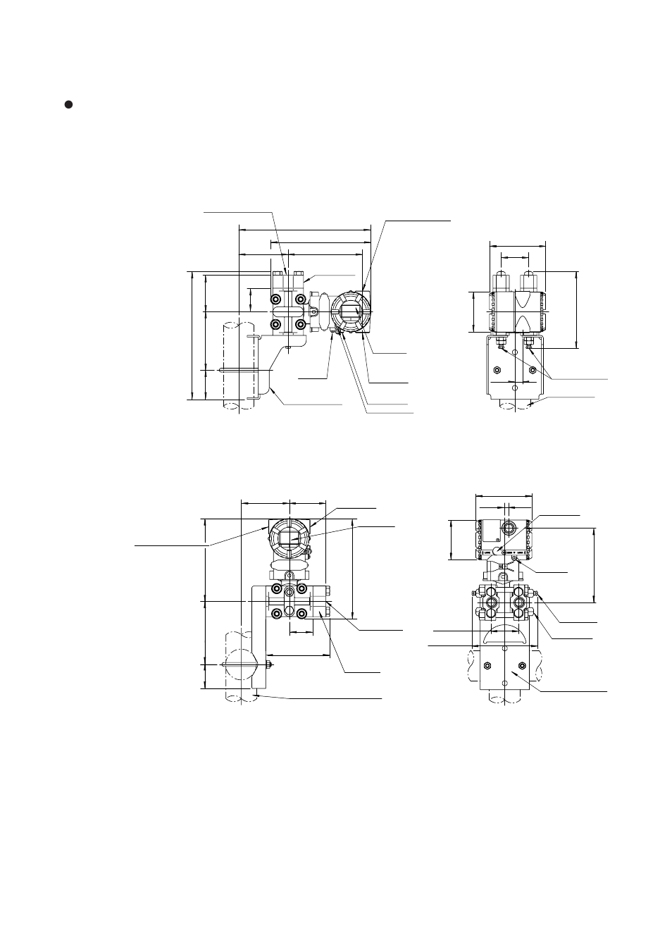 4 dimensions, 4 dimensions -9 | Yokogawa EJA110A User Manual | Page 73 / 83