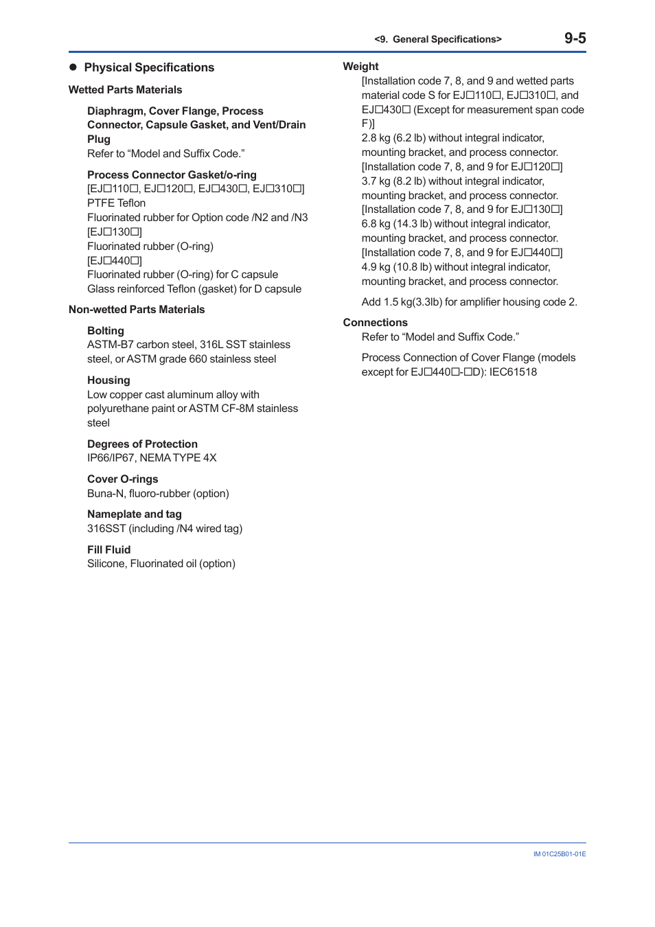 Yokogawa EJA110E User Manual | Page 53 / 85