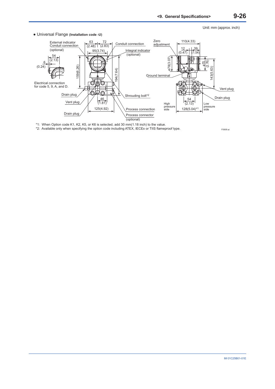 Yokogawa EJA110E User Manual | Page 74 / 85