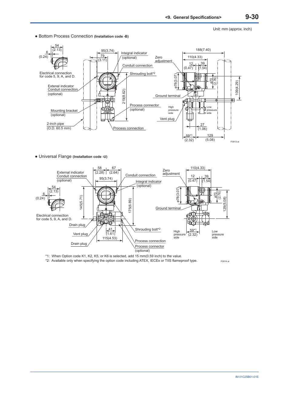 Yokogawa EJA110E User Manual | Page 78 / 85