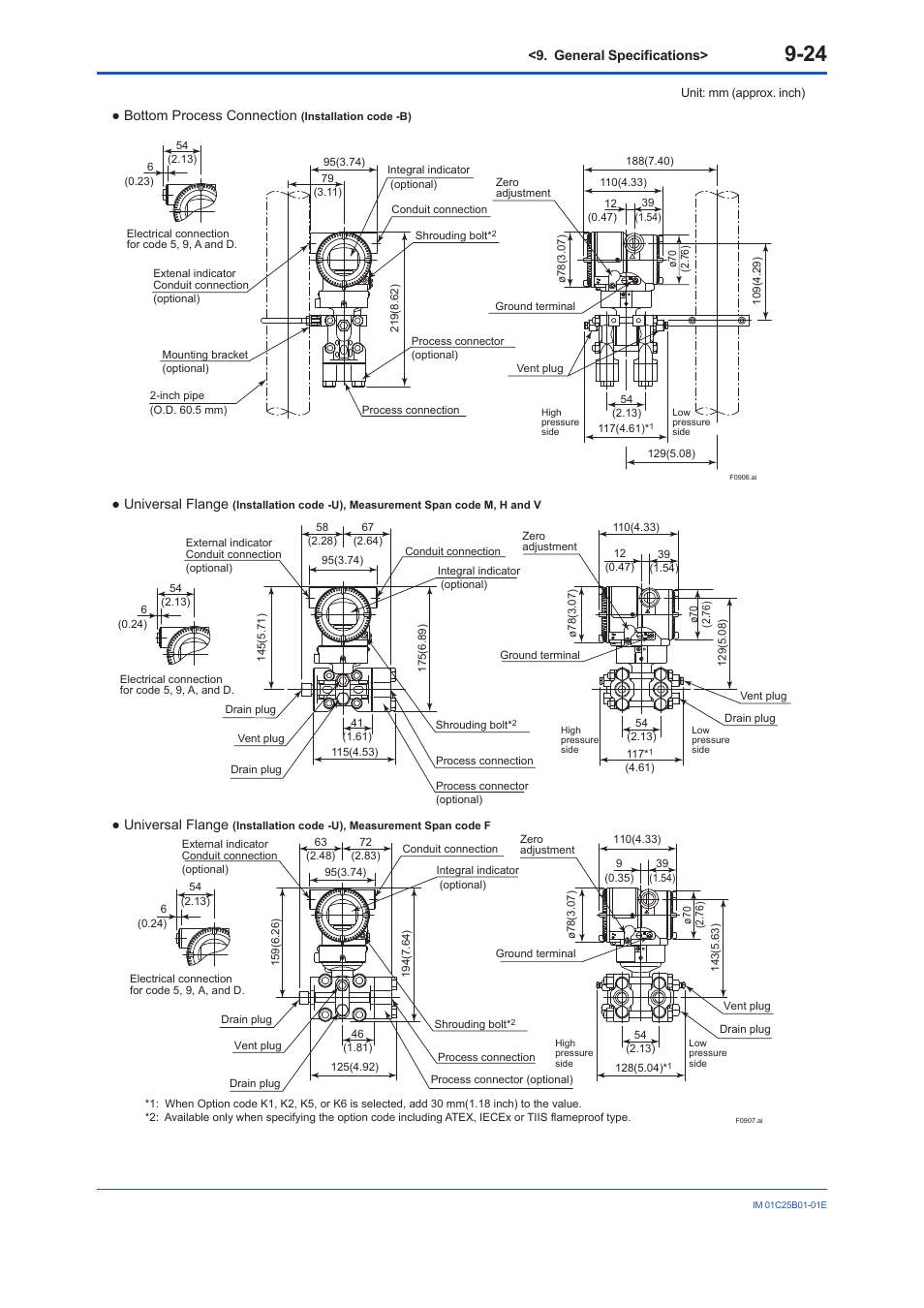 Yokogawa EJX110A User Manual | Page 72 / 85