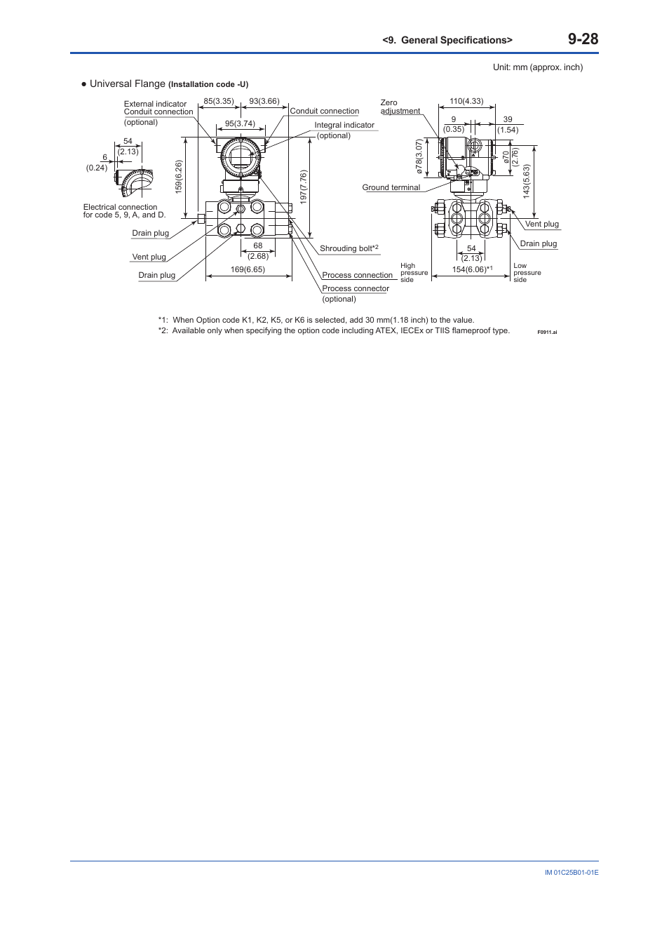 Yokogawa EJX110A User Manual | Page 76 / 85