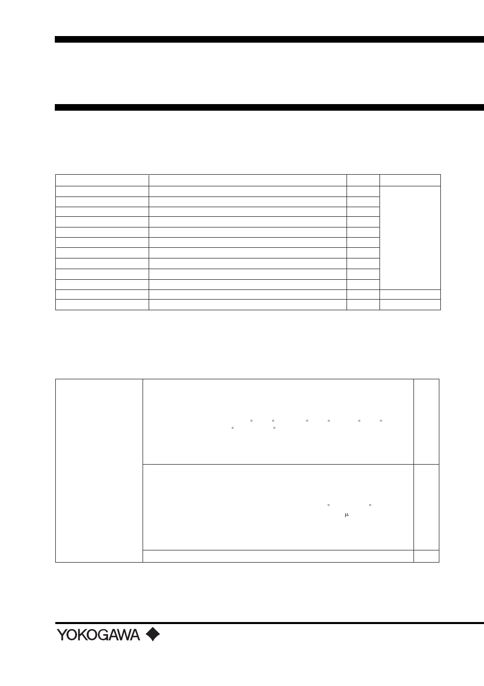 Yokogawa EJA115 User Manual | 2 pages