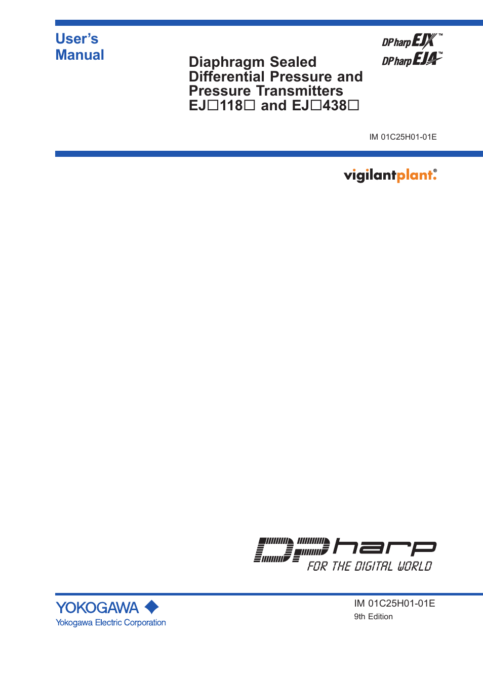 Yokogawa EJX118A User Manual | 64 pages