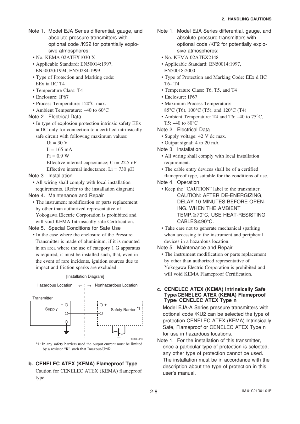 Yokogawa EJA310A User Manual | Page 16 / 78