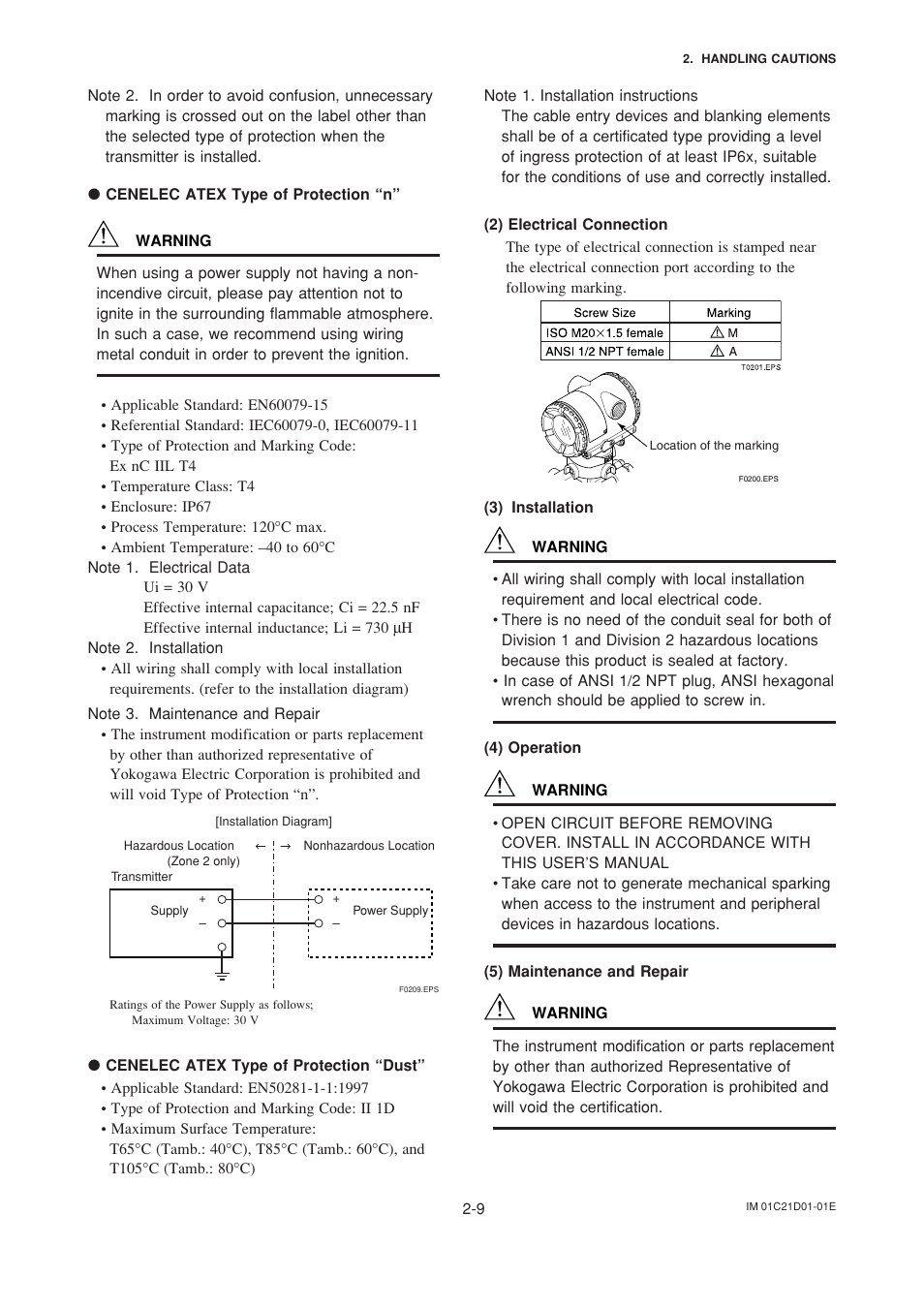 Yokogawa EJA310A User Manual | Page 17 / 78