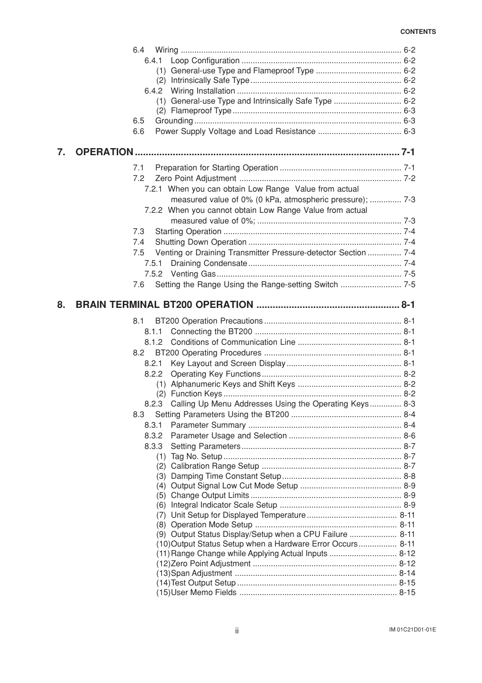 Yokogawa EJA310A User Manual | Page 3 / 78