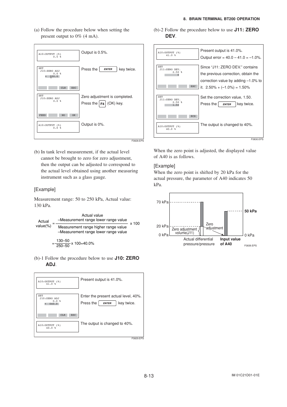 Yokogawa EJA310A User Manual | Page 46 / 78
