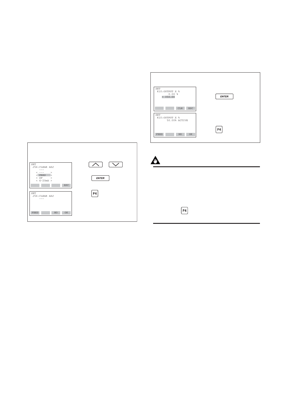 16) test output setup (k10: output x %), 17) signal characterizer | Yokogawa EJX440A User Manual | Page 25 / 40