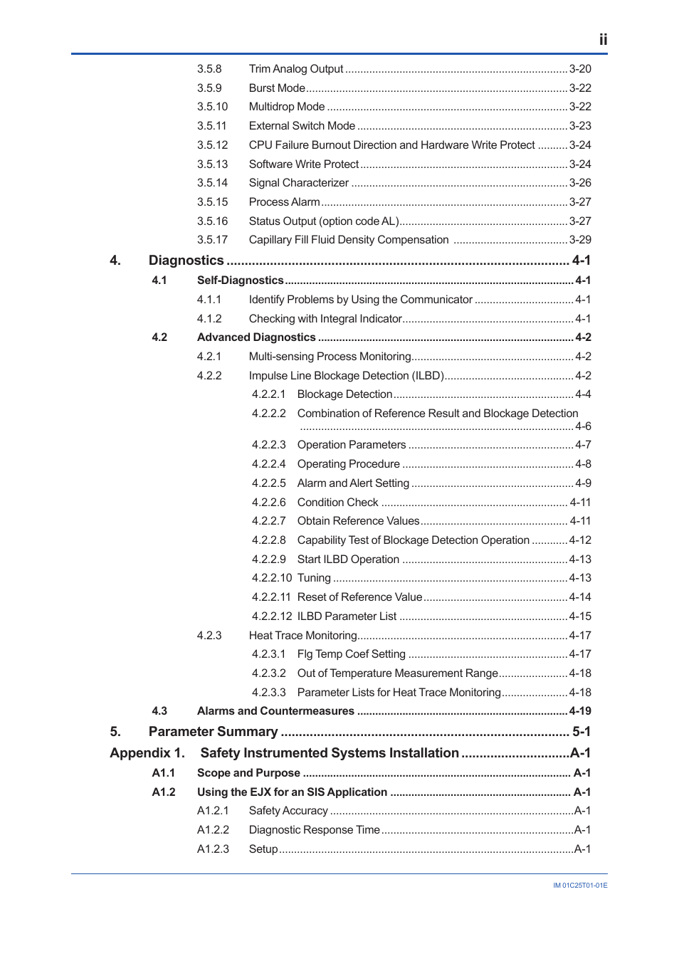 Yokogawa EJX440A User Manual | Page 3 / 76
