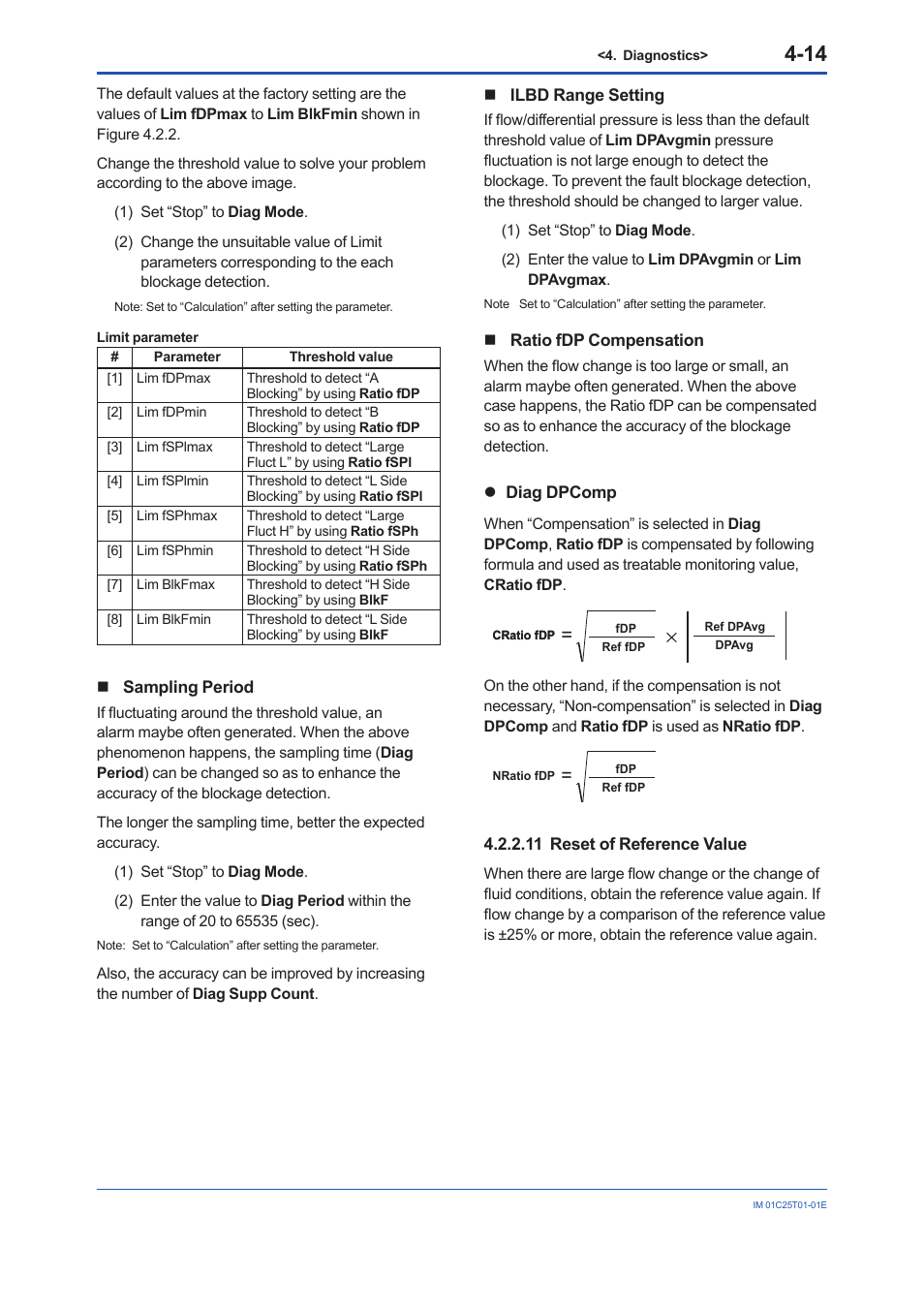 11 reset of reference value, 11 reset of reference value -14 | Yokogawa EJX440A User Manual | Page 54 / 76