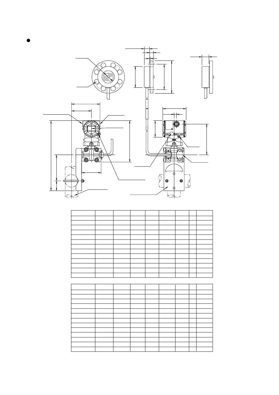 4 dimensions, Model eja438w [style: s2 | Yokogawa EJA438 User Manual | Page 59 / 72