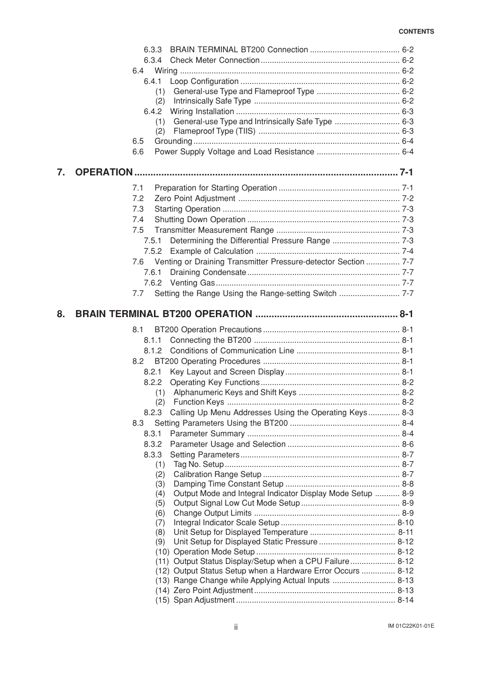 Yokogawa EJA115 User Manual | Page 3 / 85