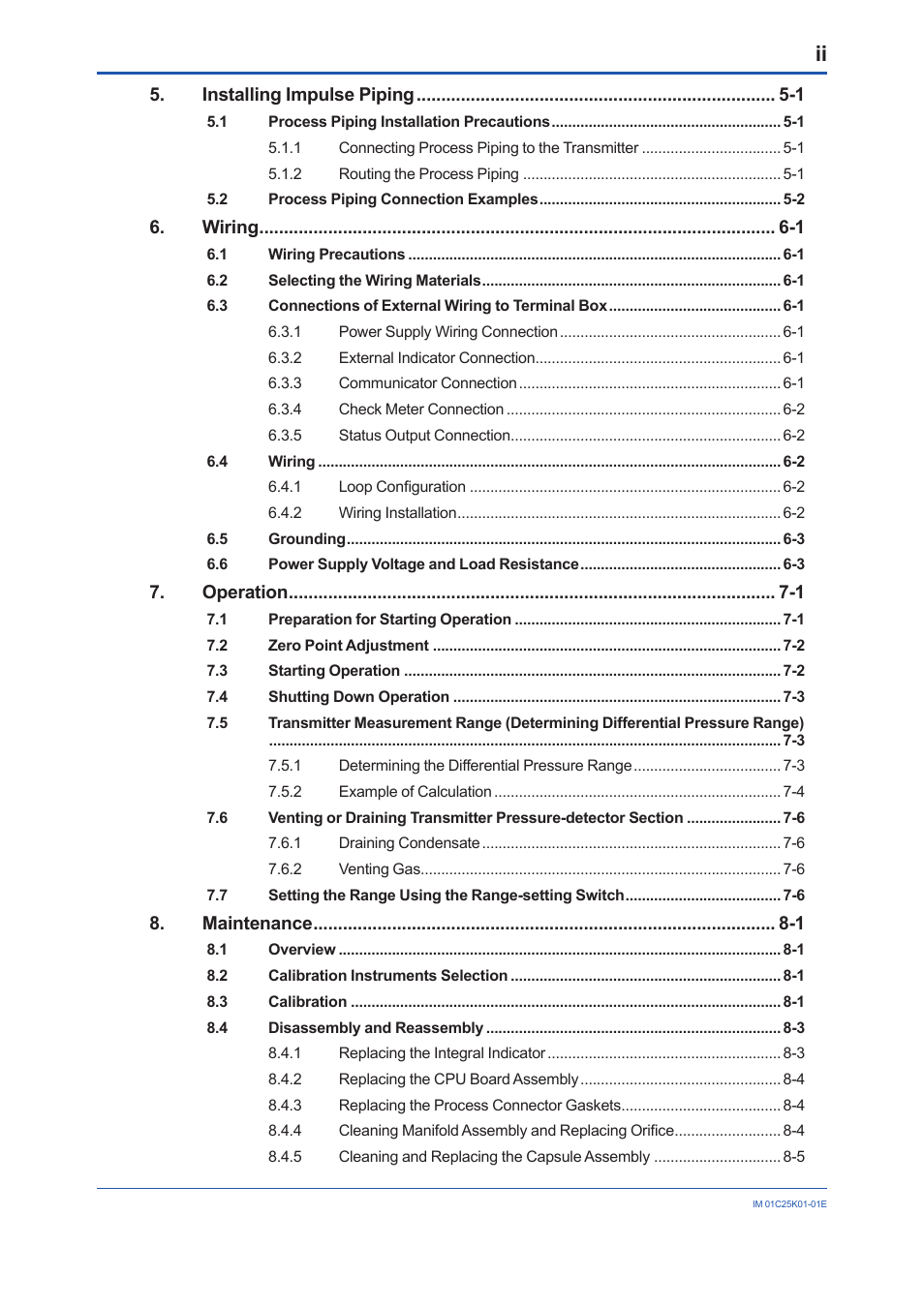 Yokogawa EJX115A User Manual | Page 3 / 55