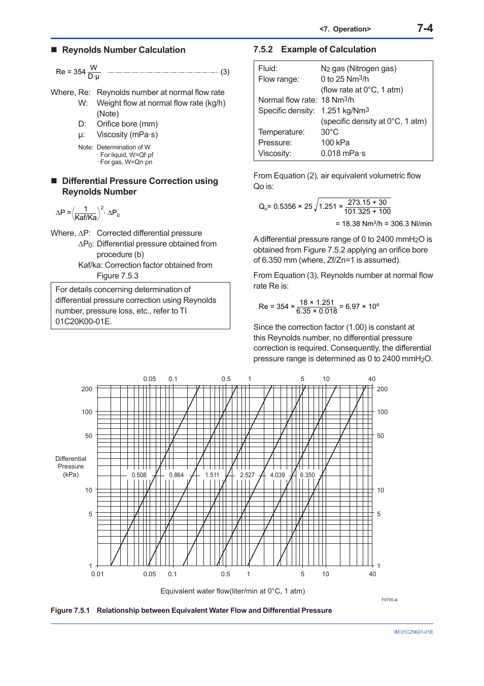 2 example of calculation, Example of calculation -4 | Yokogawa EJX115A User Manual | Page 34 / 55