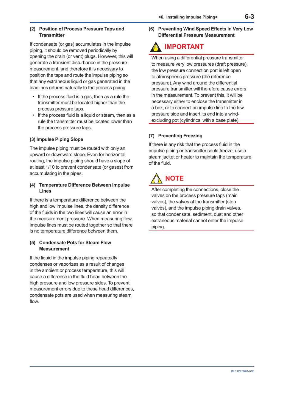Important | Yokogawa EJX930A User Manual | Page 36 / 83