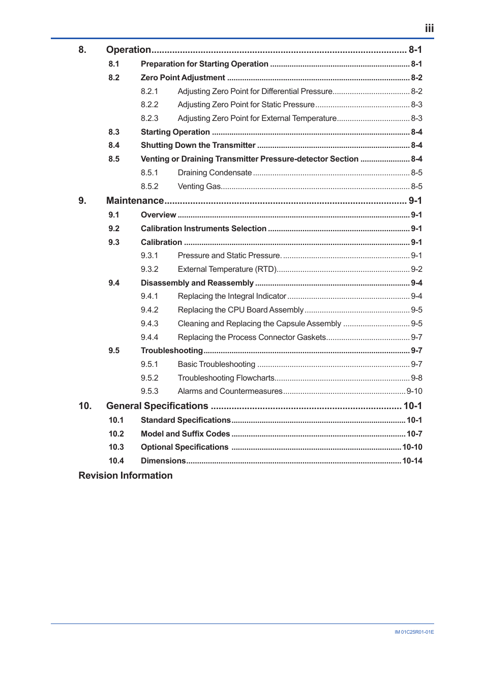 Yokogawa EJX930A User Manual | Page 4 / 83