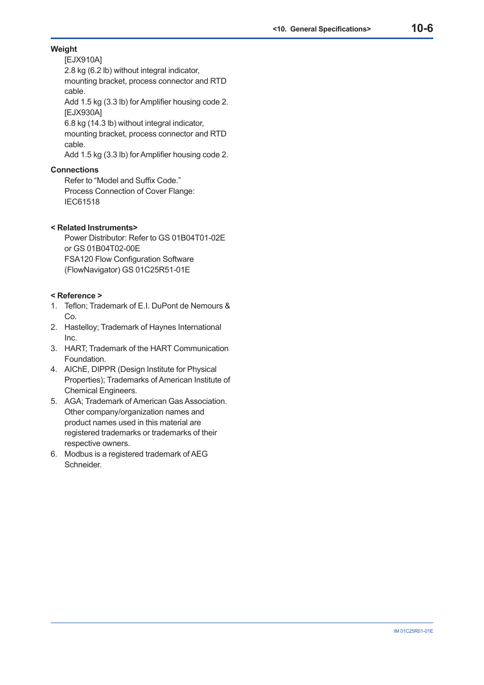 Yokogawa EJX930A User Manual | Page 70 / 83