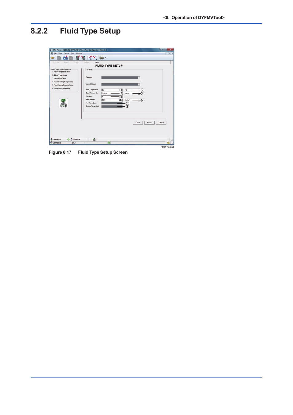 2 fluid type setup, Fluid type setup -17 | Yokogawa EJX930A User Manual | Page 133 / 163