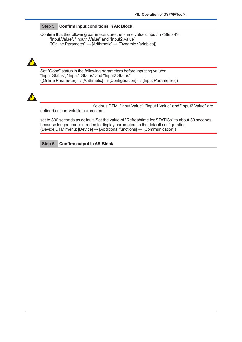 Important | Yokogawa EJX930A User Manual | Page 140 / 163