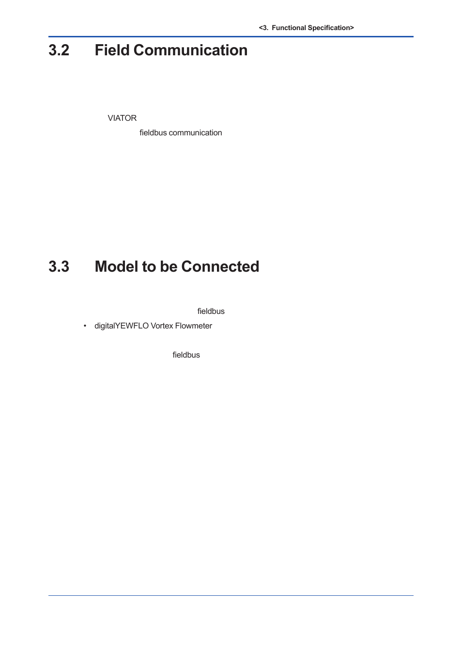 2 field communication, 3 model to be connected, Field communication -3 | Model to be connected -3 | Yokogawa EJX930A User Manual | Page 24 / 163