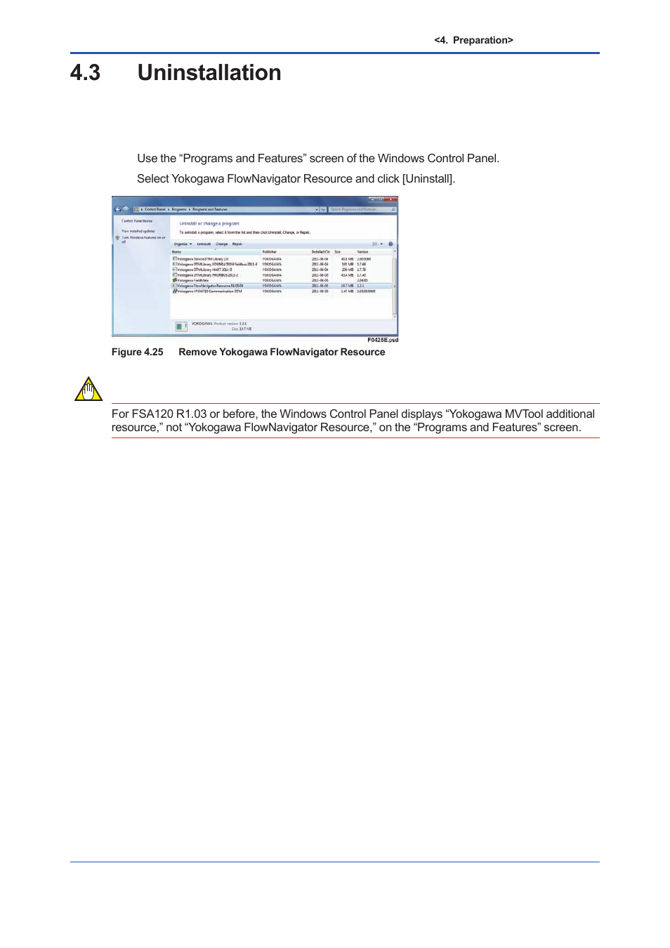 3 uninstallation, Uninstallation -20 | Yokogawa EJX930A User Manual | Page 49 / 163