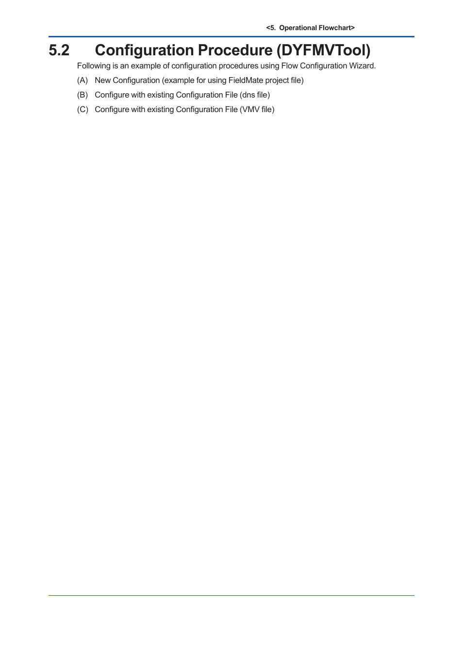 2 configuration procedure (dyfmvtool), Configuration procedure (dyfmvtool) -6 | Yokogawa EJX930A User Manual | Page 68 / 163