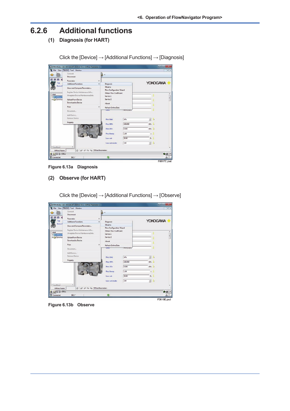 6 additional functions, Additional functions -14 | Yokogawa EJX930A User Manual | Page 87 / 163