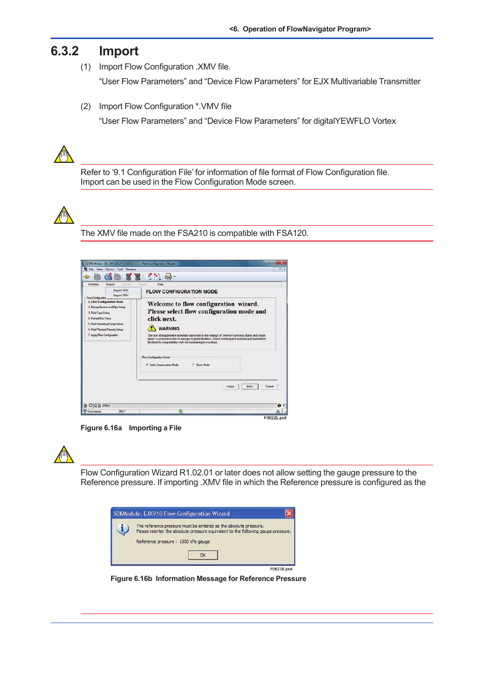 2 import, Import -17 | Yokogawa EJX930A User Manual | Page 90 / 163