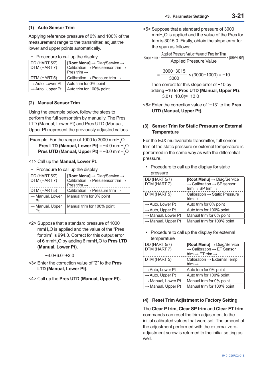 Yokogawa EJX930A User Manual | Page 32 / 103