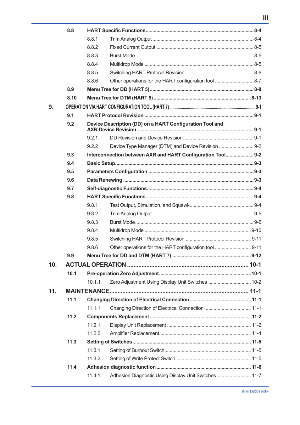 Yokogawa ADMAG AXR User Manual | Page 4 / 194