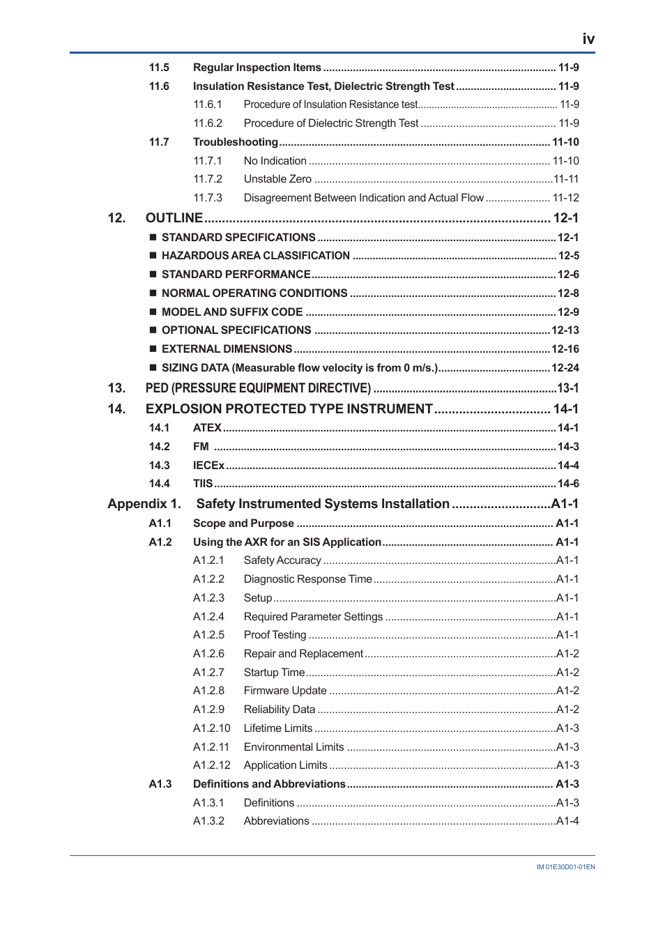 Yokogawa ADMAG AXR User Manual | Page 5 / 194