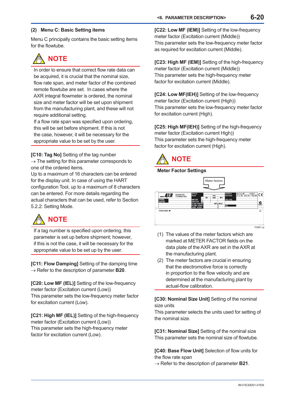 Yokogawa ADMAG AXR User Manual | Page 68 / 194