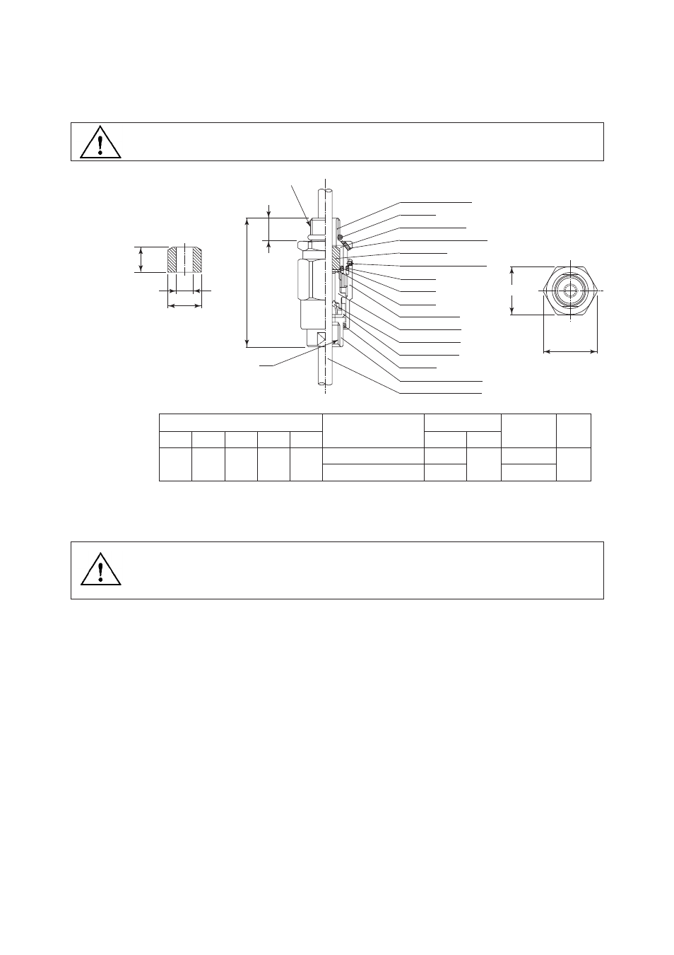 Warning caution | Yokogawa ADMAG CA User Manual | Page 102 / 105