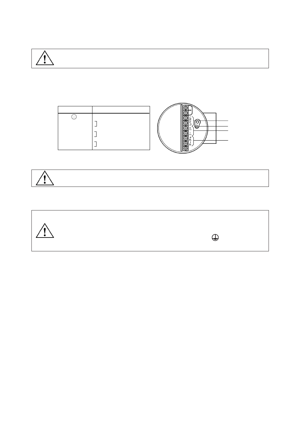 4 wiring, 1 protective grounding, Wiring -14 | Protective grounding -14, Caution | Yokogawa ADMAG CA User Manual | Page 23 / 105