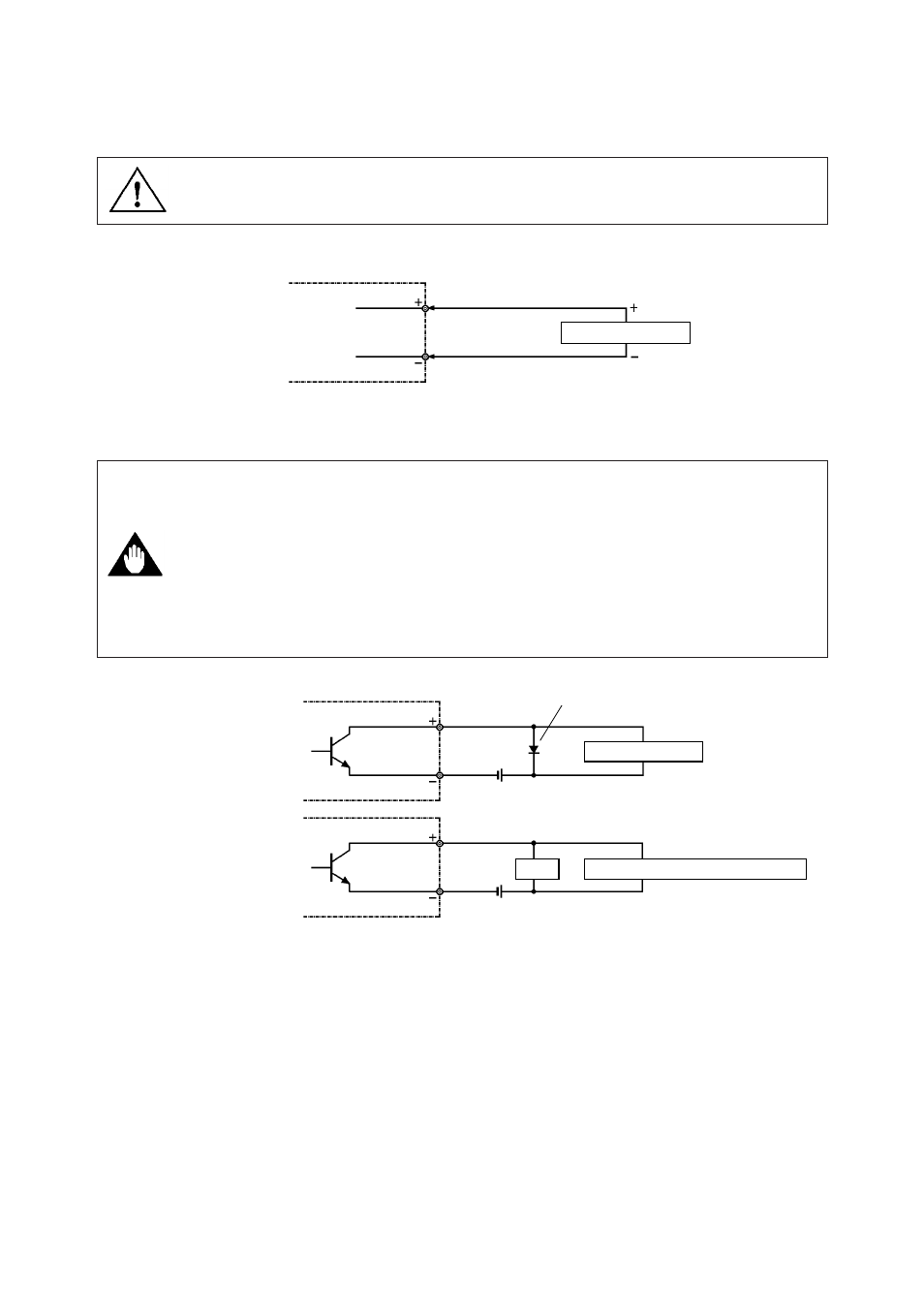 6 connecting to external instruments, Connecting to external instruments -19, Caution important | Yokogawa ADMAG CA User Manual | Page 28 / 105