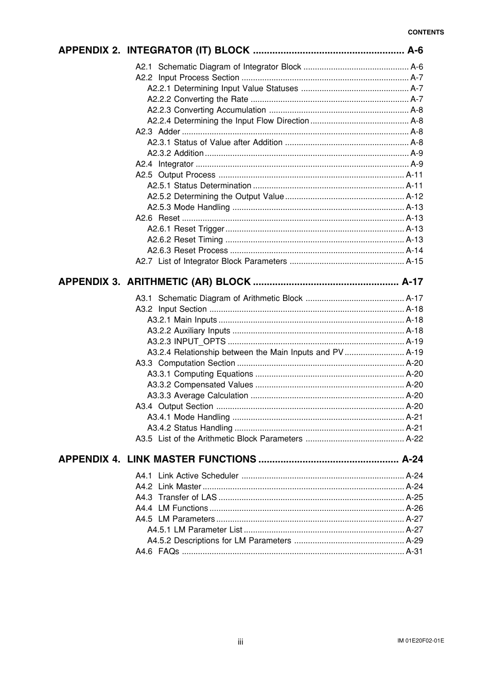 Yokogawa AXFA14G/C User Manual | Page 4 / 109